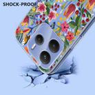 For Redmi Note 14 5G / Poco M7 Pro 5G Flower Pattern Painted TPU Phone Case(lily) - 3