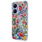 For Redmi Turbo 4 Pro 5G / Poco F7 5G Flower Pattern Painted TPU Phone Case(lily) - 2