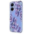 For Redmi Turbo 4 Pro 5G / Poco F7 5G Flower Pattern Painted TPU Phone Case(Wisteria) - 2