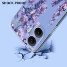 For Redmi Turbo 4 Pro 5G / Poco F7 5G Flower Pattern Painted TPU Phone Case(Wisteria) - 3