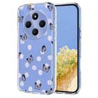 For Redmi 14C / Poco C75 Flower Pattern Painted TPU Phone Case(Little Butterfly) - 1