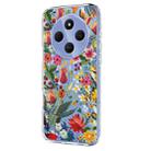 For Redmi 14C / Poco C75 Flower Pattern Painted TPU Phone Case(lily) - 2