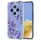 For Redmi 14C / Poco C75 Flower Pattern Painted TPU Phone Case(Wisteria) - 1