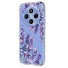 For Redmi 14C / Poco C75 Flower Pattern Painted TPU Phone Case(Wisteria) - 2