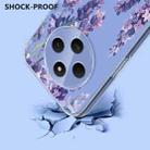 For Redmi 14C / Poco C75 Flower Pattern Painted TPU Phone Case(Wisteria) - 3