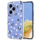 For Honor 400 Pro Global 160.8mm Flower Pattern Painted TPU Phone Case(Little Butterfly) - 1
