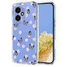 For Honor 400 Global 156.5mm Flower Pattern Painted TPU Phone Case(Little Butterfly) - 1