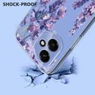 For Honor 400 Global 156.5mm Flower Pattern Painted TPU Phone Case(Wisteria) - 3