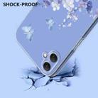 For Samsung Galaxy A06 4G / 5G Flower Pattern Painted TPU Phone Case(Violet) - 3