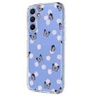 For Samsung Galaxy A16 4G / 5G Flower Pattern Painted TPU Phone Case(Little Butterfly) - 2