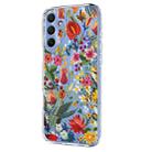 For Samsung Galaxy A16 4G / 5G Flower Pattern Painted TPU Phone Case(lily) - 2