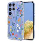 For Samsung Galaxy S23 Ultra 5G Flower Pattern Painted TPU Phone Case(Daisy) - 1
