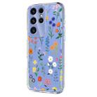 For Samsung Galaxy S23 Ultra 5G Flower Pattern Painted TPU Phone Case(Daisy) - 2