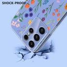 For Samsung Galaxy S23 Ultra 5G Flower Pattern Painted TPU Phone Case(Daisy) - 3