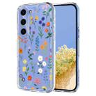 For Samsung Galaxy S24 FE 5G Flower Pattern Painted TPU Phone Case(Daisy) - 1