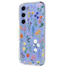 For Samsung Galaxy S24 FE 5G Flower Pattern Painted TPU Phone Case(Daisy) - 2