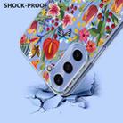 For Samsung Galaxy S24 FE 5G Flower Pattern Painted TPU Phone Case(lily) - 3