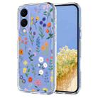 For Samsung Galaxy S25 Edge 5G Flower Pattern Painted TPU Phone Case(Daisy) - 1