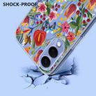 For Samsung Galaxy S25 Edge 5G Flower Pattern Painted TPU Phone Case(lily) - 3