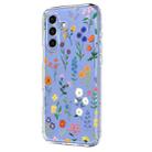 For Samsung Galaxy S25 FE 5G Flower Pattern Painted TPU Phone Case(Daisy) - 2