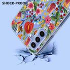 For Samsung Galaxy S25 FE 5G Flower Pattern Painted TPU Phone Case(lily) - 3