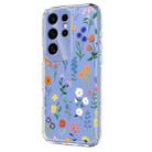 For Samsung Galaxy S25 Ultra 5G Flower Pattern Painted TPU Phone Case(Daisy) - 2