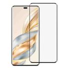 For Honor X60 Pro Full Glue 9H HD 3D Curved Edge Tempered Glass Film(Black) - 1