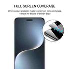 For Honor Magic7 Pro 25pcs Full Glue 9H HD 3D Curved Edge Tempered Glass Film(Black) - 3