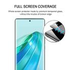 For Honor X9a 2023 25pcs Full Glue 9H HD 3D Curved Edge Tempered Glass Film(Black) - 3