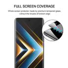 For Honor X50 GT 25pcs Full Glue 9H HD 3D Curved Edge Tempered Glass Film(Black) - 3