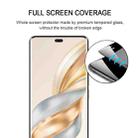 For Honor X60 Pro 25pcs Full Glue 9H HD 3D Curved Edge Tempered Glass Film(Black) - 3