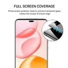 For Honor 90 25pcs Full Glue 9H HD 3D Curved Edge Tempered Glass Film(Black) - 3