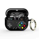 For Samsung Galaxy Buds3 / Buds3 Pro Retro Game Console Style Earphone Silicone Protective Case(Black) - 1