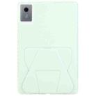 For Lenovo Xiaoxin Pad 11 2025 Folding Magnetic Holder Acrylic Leather Back Tablet Case(Light Green) - 3