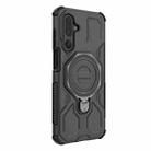 For Samsung Galaxy M36 5G India J-20 Solid Color MagSafe Magnetic TPU+PC Phone Case(Black) - 3