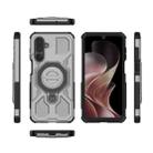 For Samsung Galaxy M36 5G India J-20 Solid Color MagSafe Magnetic TPU+PC Phone Case(Grey) - 2