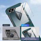 For Samsung Galaxy Z Flip5 Folding Rotation Holder MagSafe Film Integrated Leather Phone Case(Green) - 3
