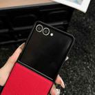 For Samsung Galaxy Z Flip6 Litchi Texture Folding Back Cover Phone Case(Green) - 3