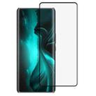 For Lava Blaze Curve Full Glue 9H HD 3D Curved Edge Tempered Glass Film(Black) - 1