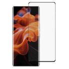 For Lava Blaze X Full Glue 9H HD 3D Curved Edge Tempered Glass Film(Black) - 1