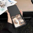For Motorola Razr 60 Ultra Litchi Texture Folding Back Cover Phone Case(Black) - 2