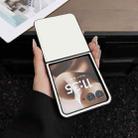 For Motorola Razr 60 Ultra Litchi Texture Folding Back Cover Phone Case(White) - 2