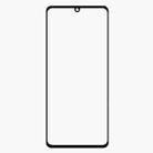 For LG Velvet Full Glue 9H HD 3D Curved Edge Tempered Glass Film(Black) - 2