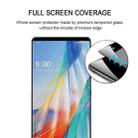 For LG Wing 5G 25pcs Full Glue 9H HD 3D Curved Edge Tempered Glass Film(Black) - 3