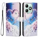 For itel A90 Color Drawing Pattern Leather Phone Case(Love Butterfly) - 3