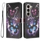 For itel A95 5G Color Drawing Pattern Leather Phone Case(Two Butterflies) - 3