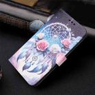 For OPPO Reno14 Pro 5G Global Color Drawing Pattern Leather Phone Case(Flower Wind Chime) - 2