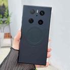 For Huawei Mate 70 Solid Color Liquid Silicone MagSafe Magnetic Phone Case(Black) - 1