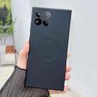 For Xiaomi 15 Pro Solid Color Liquid Silicone MagSafe Magnetic Phone Case(Black) - 1