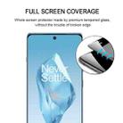 For OnePlus 12R 25pcs Full Glue 9H HD 3D Curved Edge Tempered Glass Film(Black) - 3